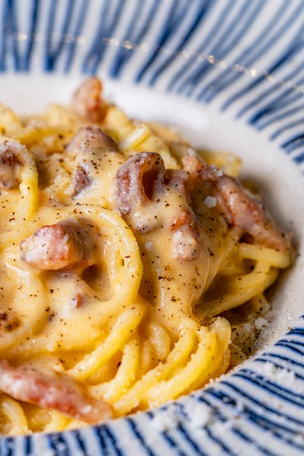 Perfekte Pasta al Carbonara: Ein Klassiker der italienischen Küche